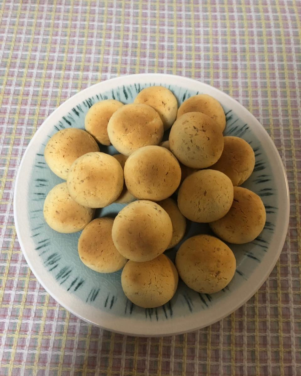 黑芝麻麻薯面包