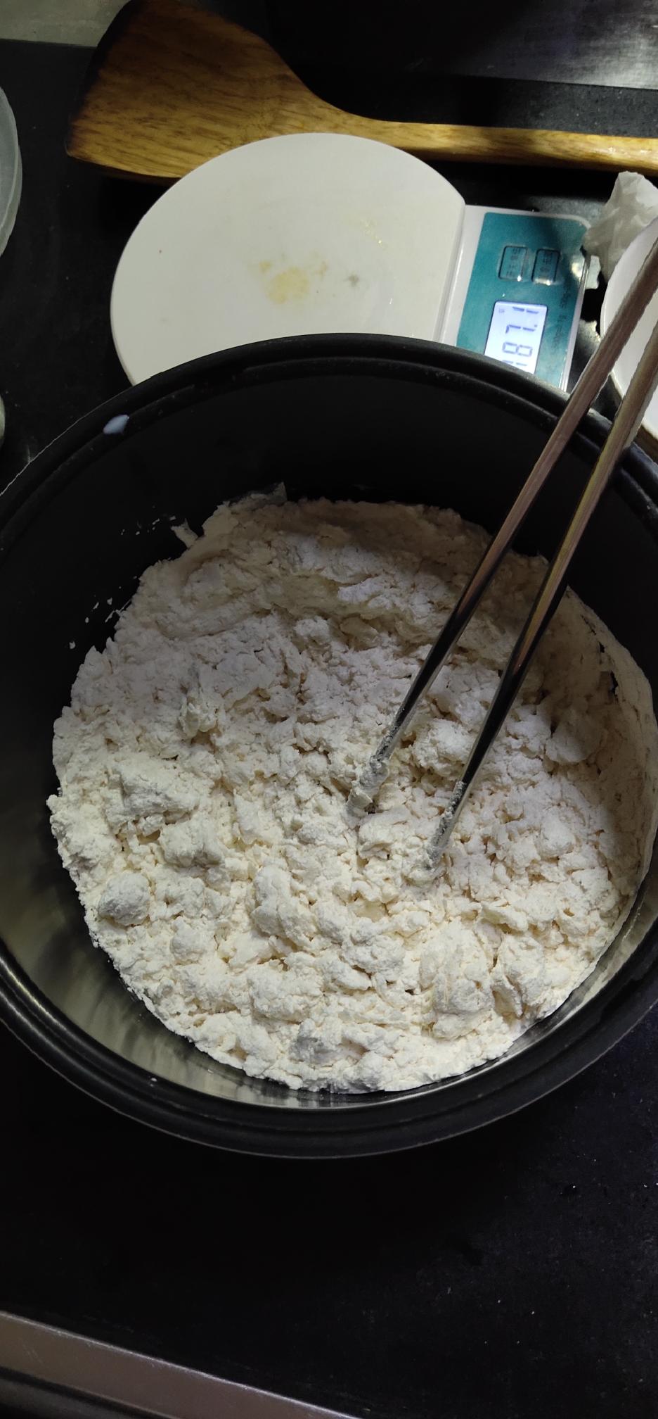 纯奶手撕吐司的做法 步骤1