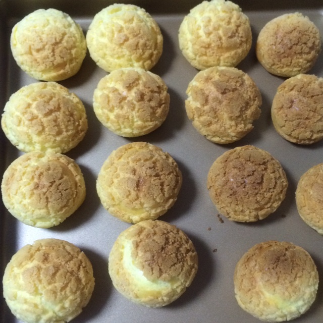 十分美味的酥皮泡芙