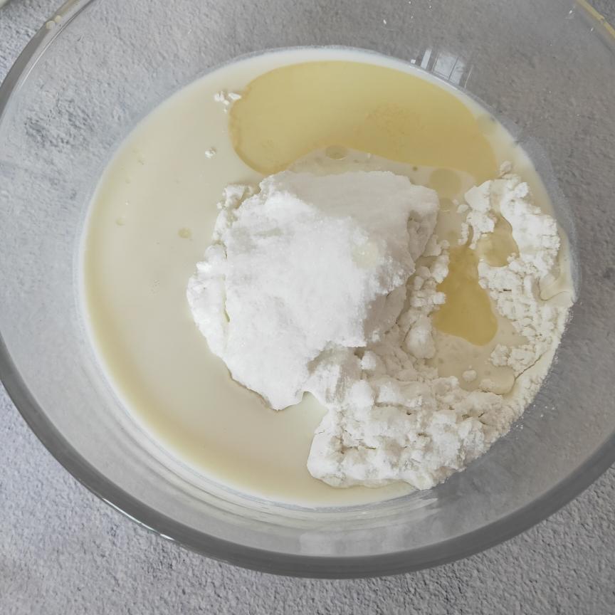 纯奶手撕吐司的做法 步骤1