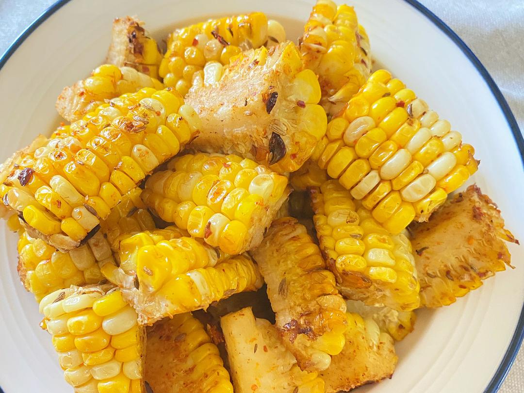 香辣椒盐玉米的做法