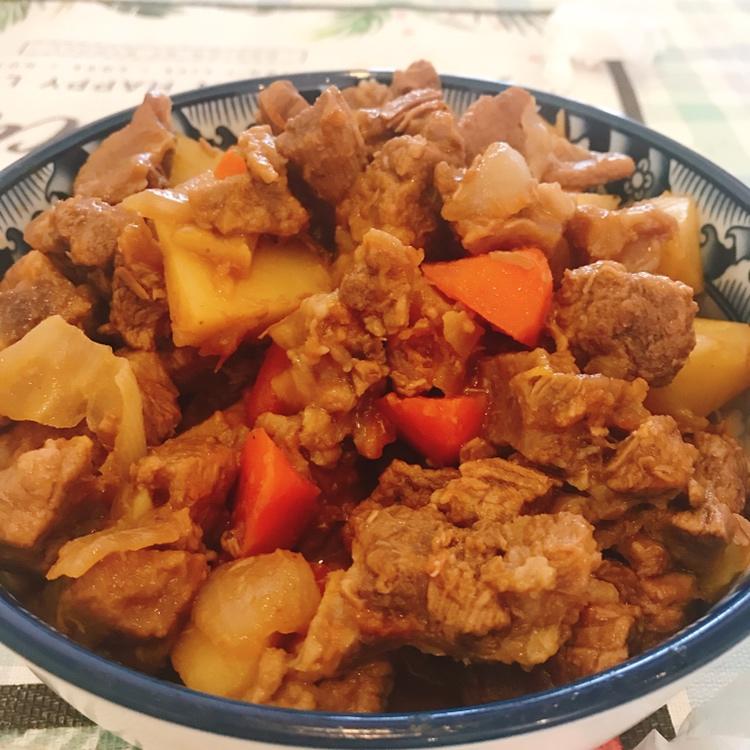 土豆炖牛肉