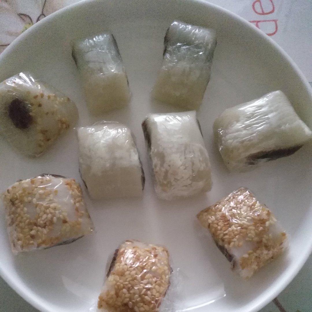 豆沙糯米卷