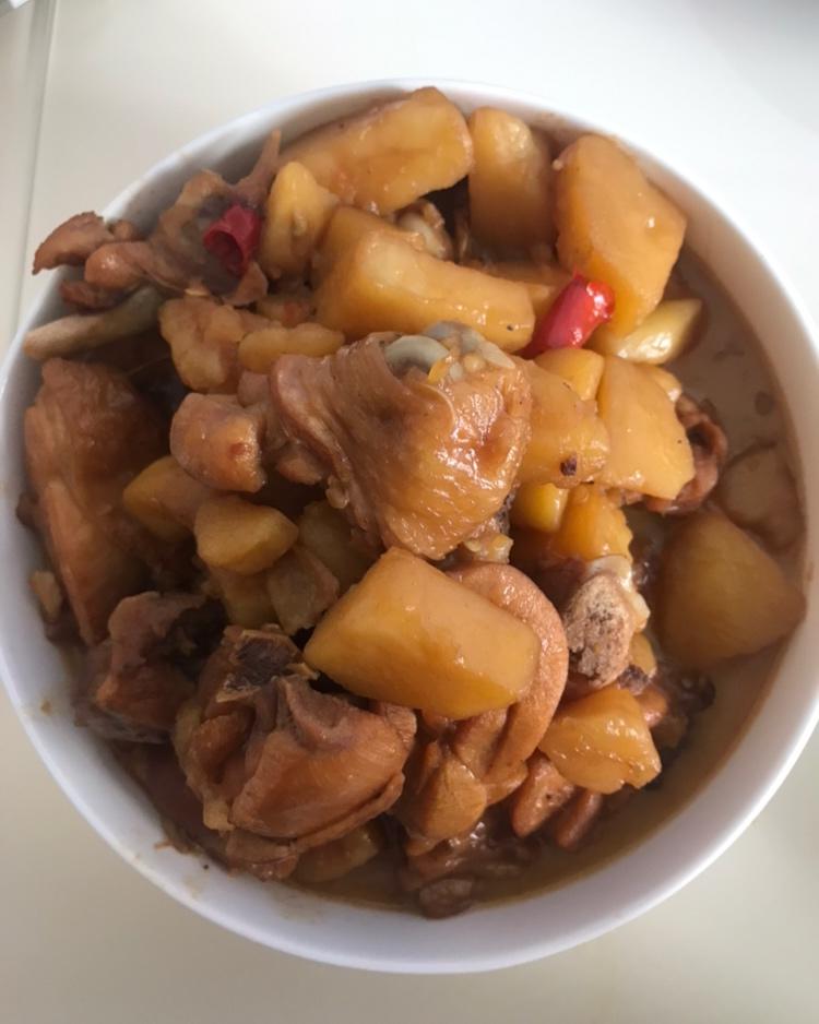 乖囧猫灬做的土豆炖鸡块