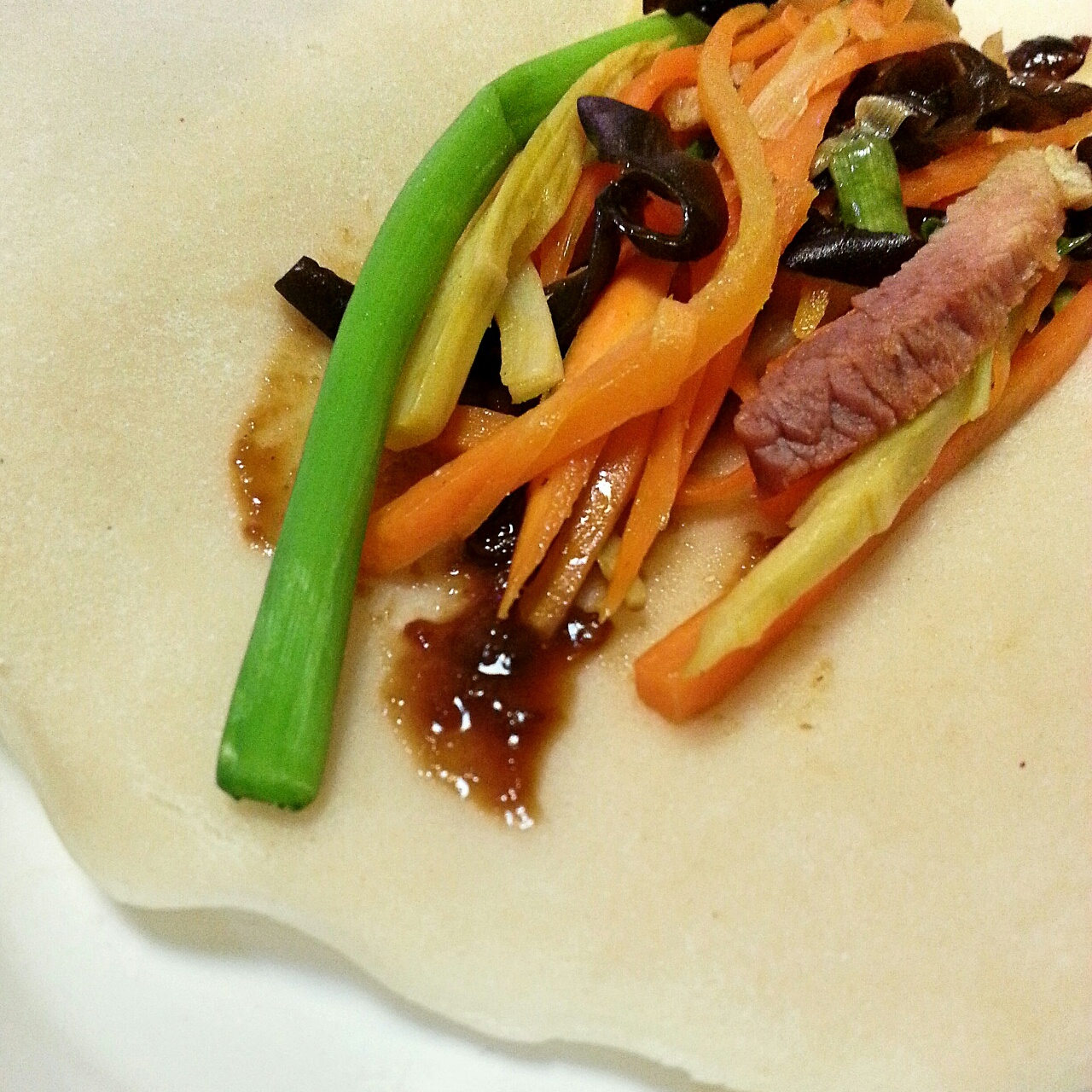 荷叶饼，水单饼