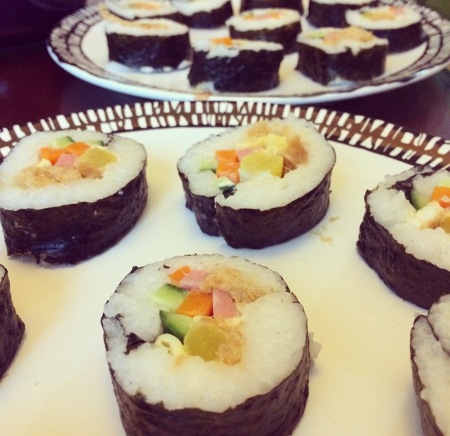 简单寿司/鸡蛋寿司/反转寿司/花样寿司/紫菜包饭