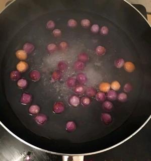 紫薯玛瑙小汤圆的做法 步骤4