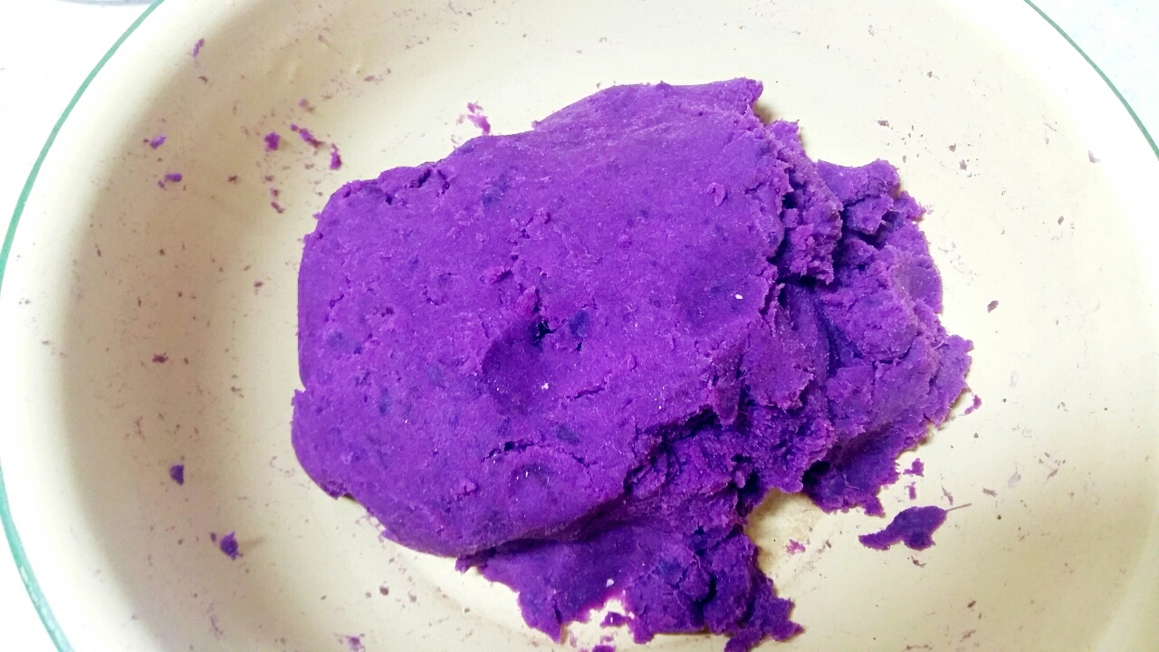 紫薯南瓜饼的做法 步骤1