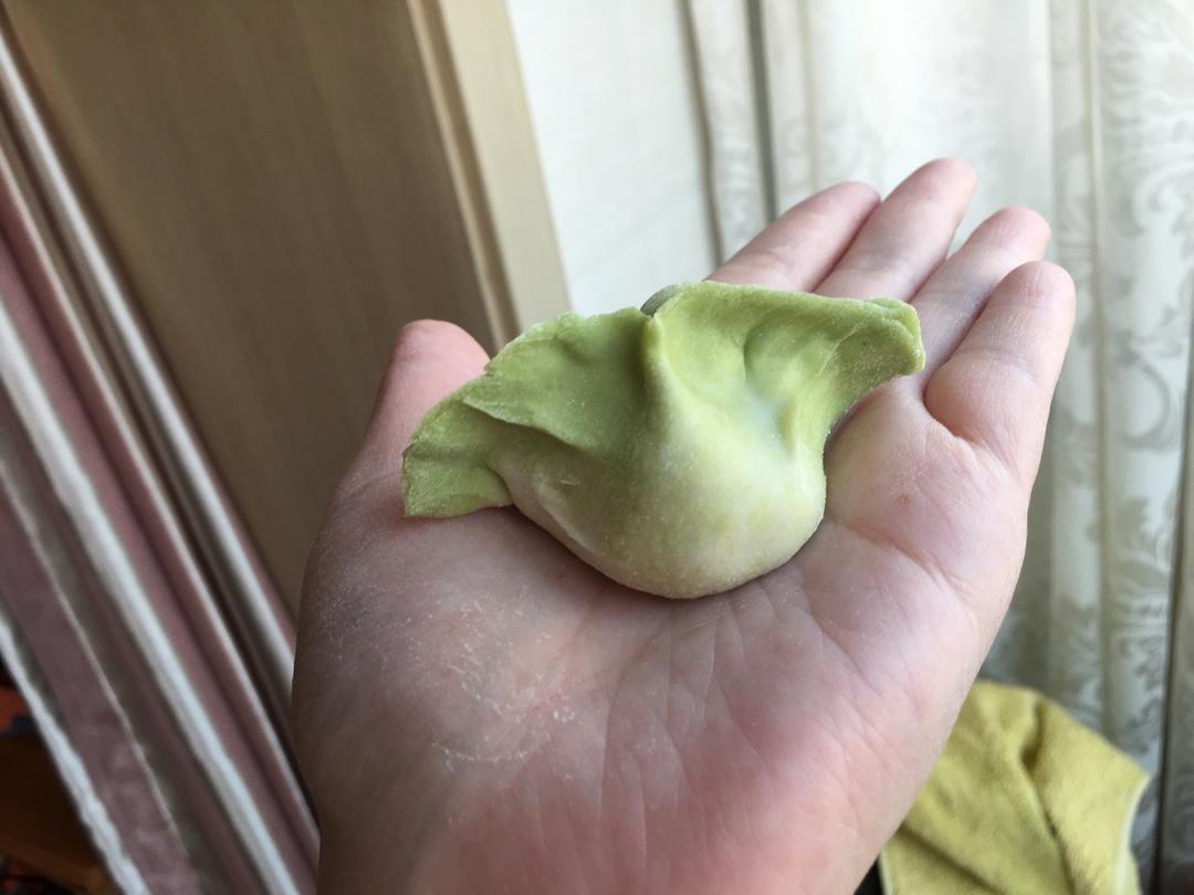 翡翠白玉饺子-百财饺子
