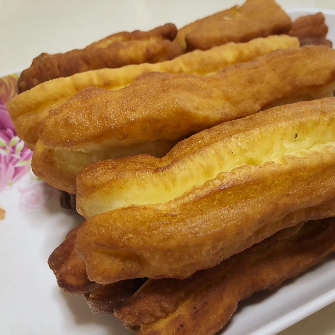 自制油条