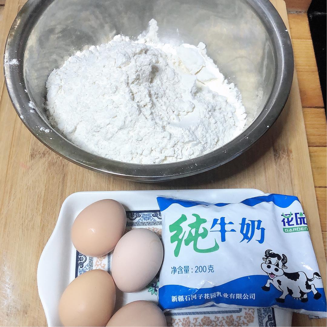 纯奶手撕吐司的做法 步骤1