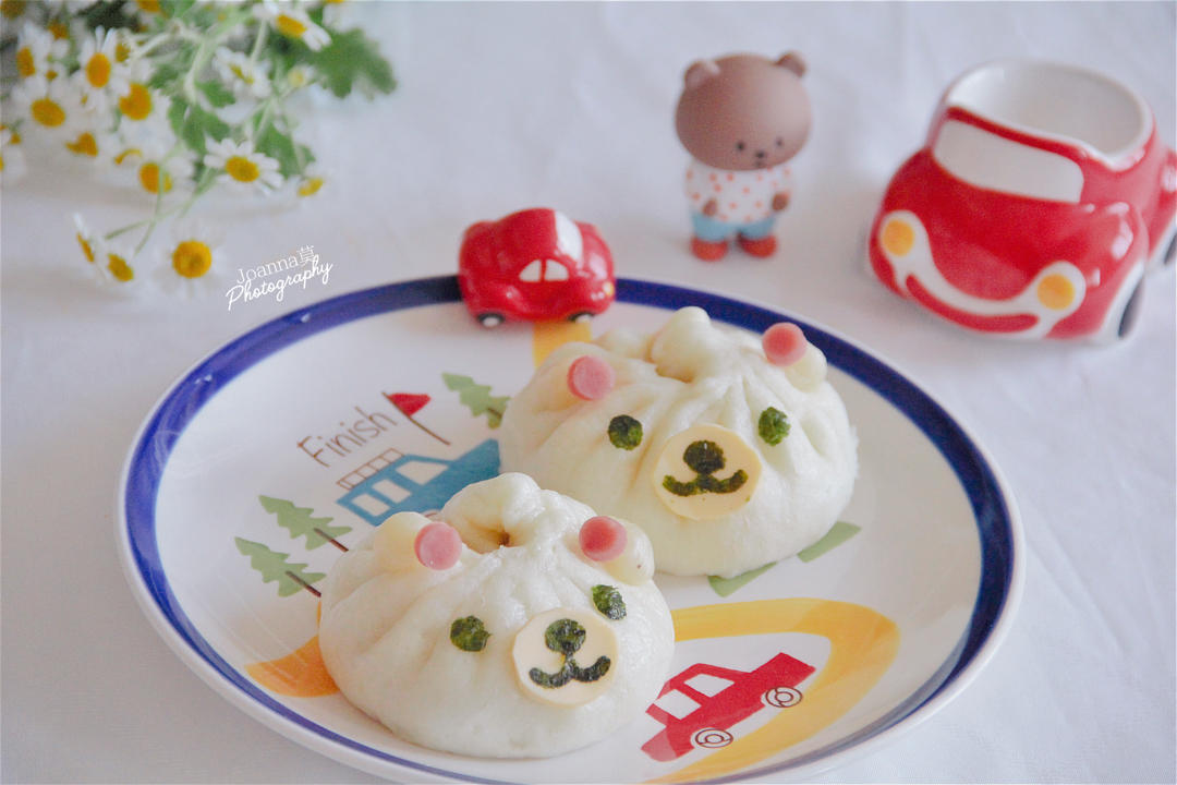 鲜嫩美味卡通包子🐻馋哭隔壁小孩㊙️巨简单