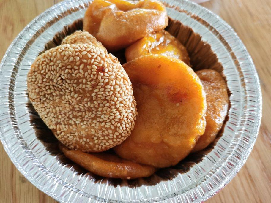 糯叽叽的南瓜饼