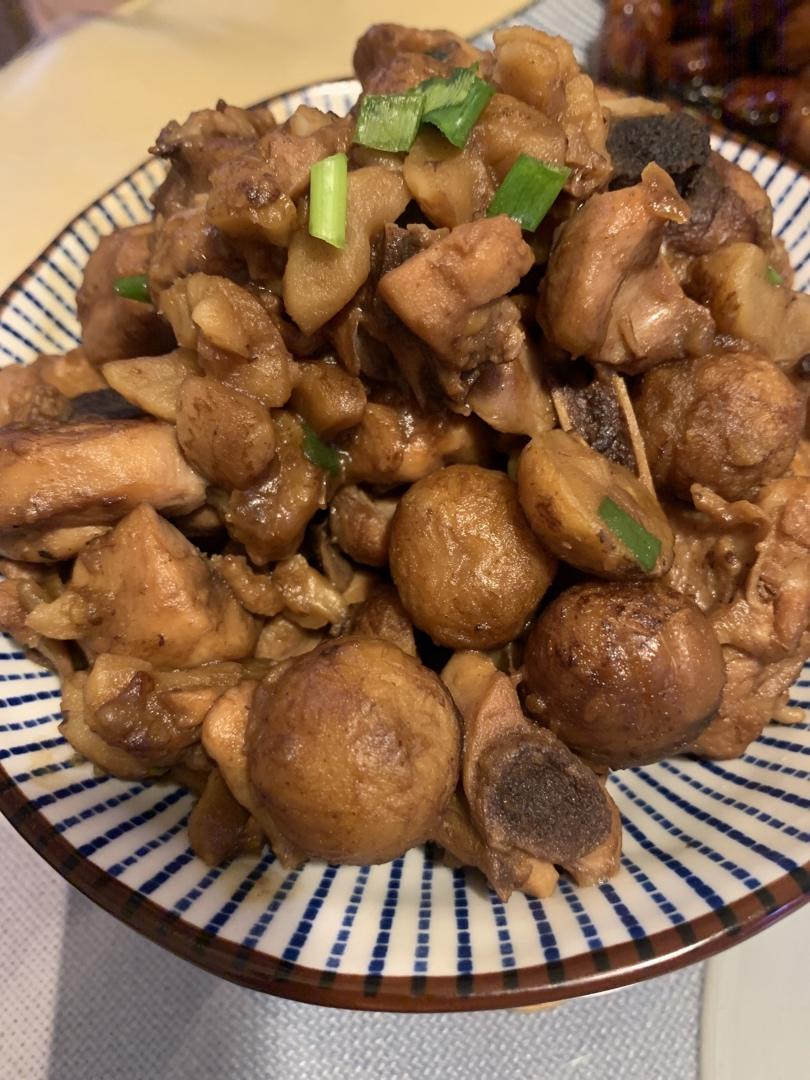 板栗烧鸡