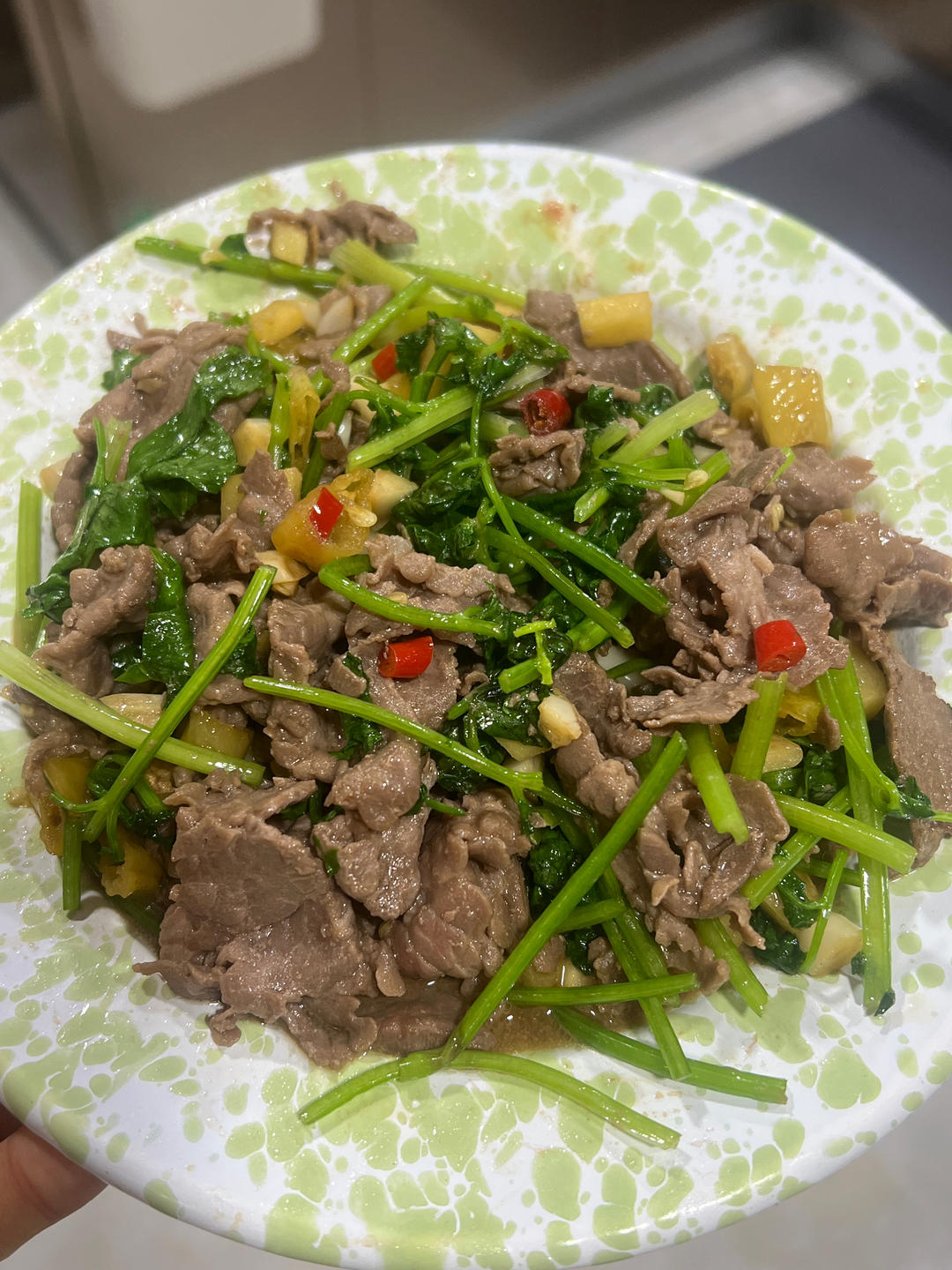 小炒黄牛肉，肉嫩味香！太好吃了简直是米饭杀手！