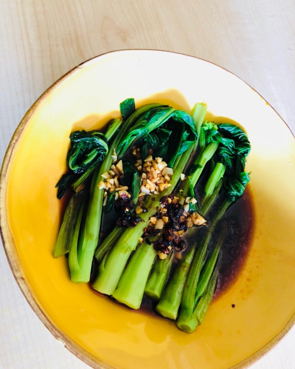 白灼菜心