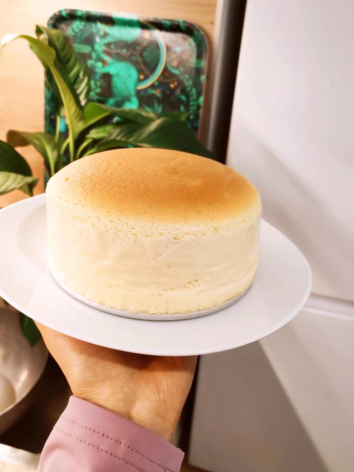 轻乳酪芝士蛋糕6寸#皮黑森林#