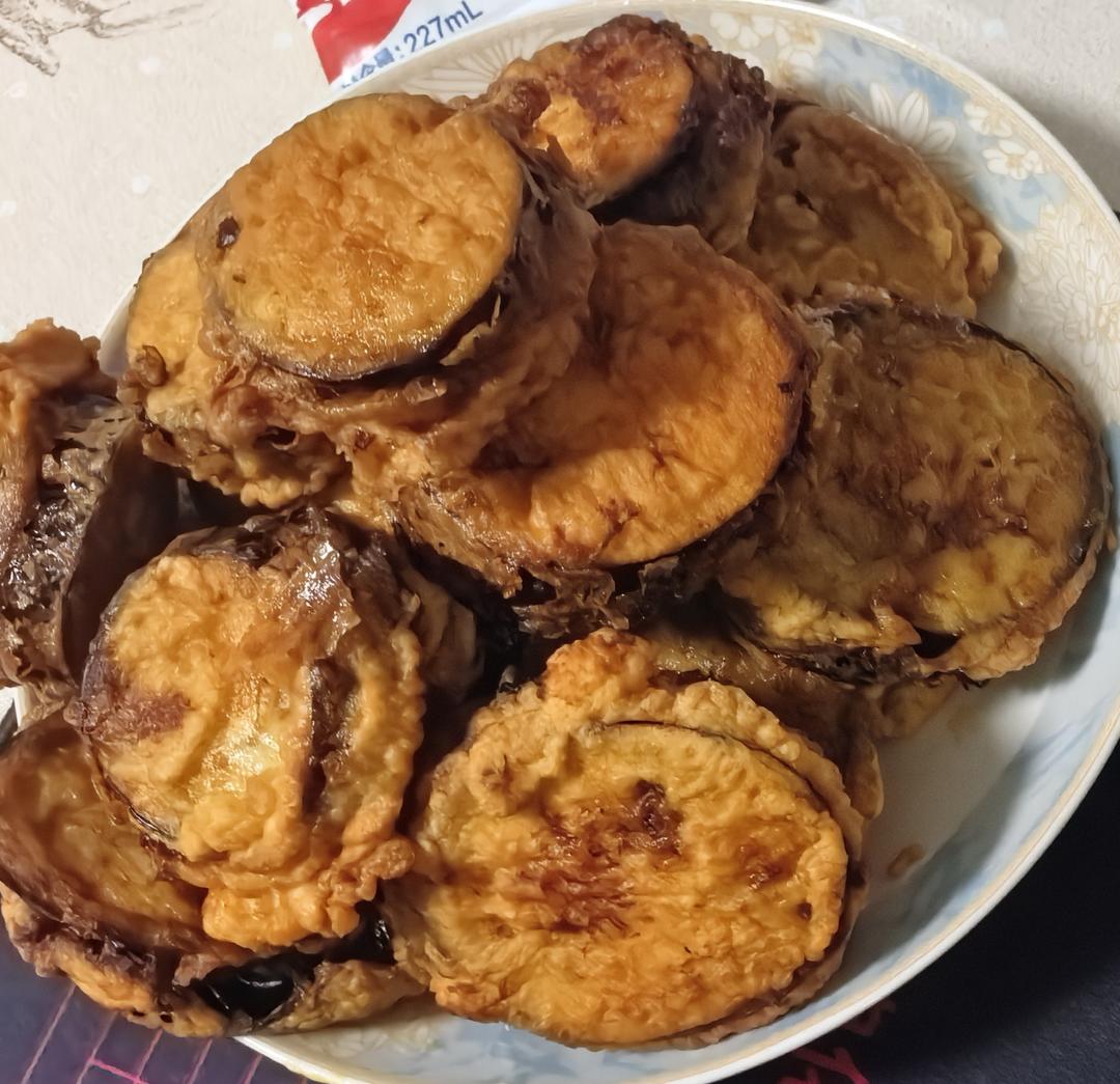 酥炸茄盒￨外酥里嫩