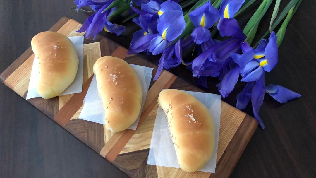 日式の盐可颂·盐面包..