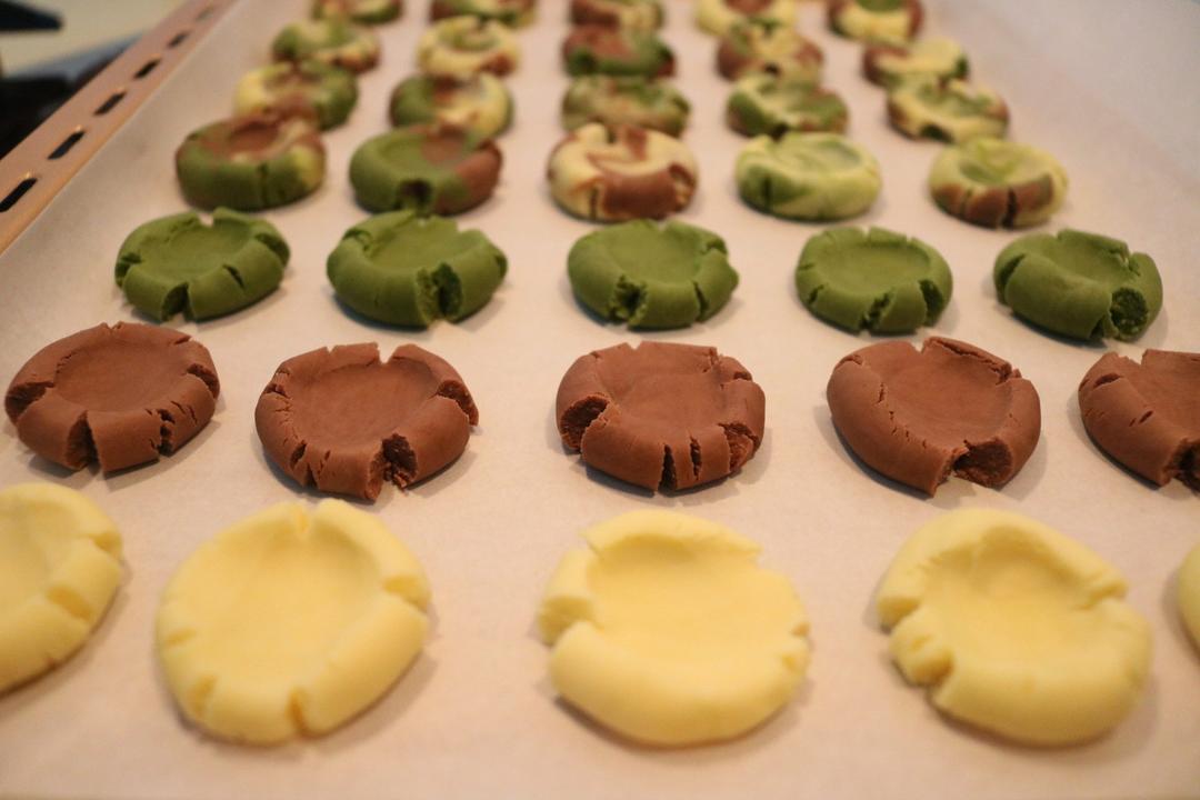 迷彩玛格丽特小饼干‼️超可爱的三色组合