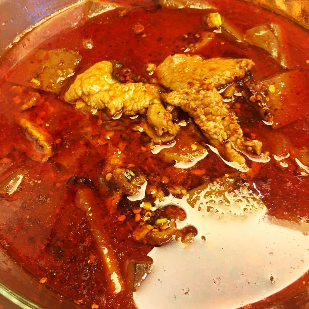 水煮肉片（超级下饭菜）