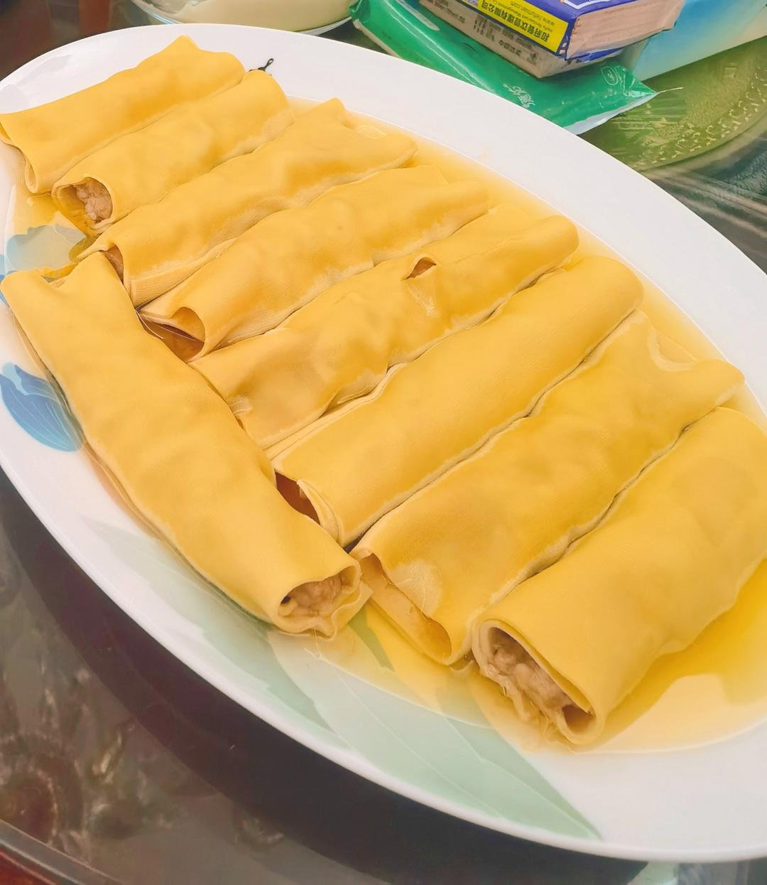 江南百叶卷肉【1月北鼎蒸炖锅食谱】