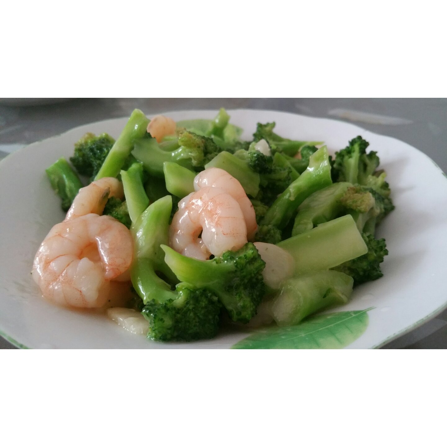 西兰花炒虾仁
