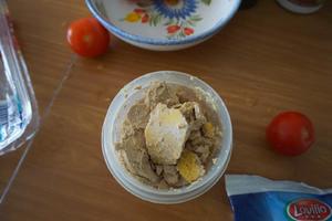 鹅肝酱牛油果鸡蛋罗勒意面的做法 步骤3