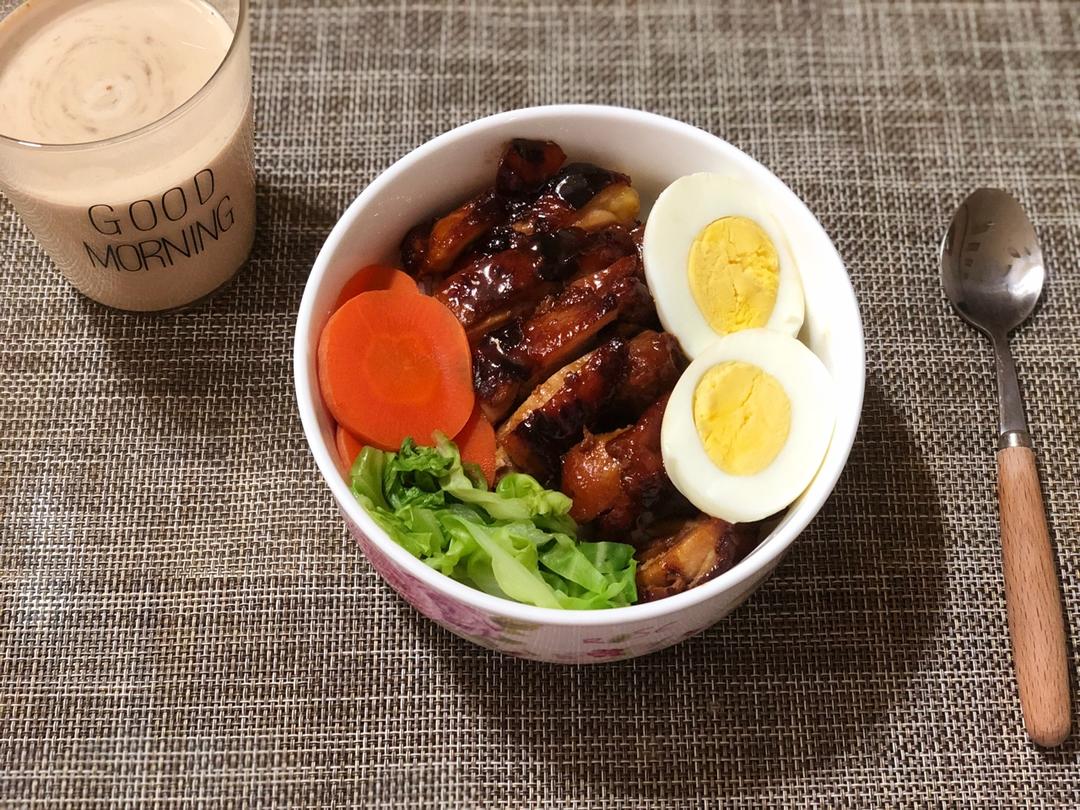 照烧鸡腿饭