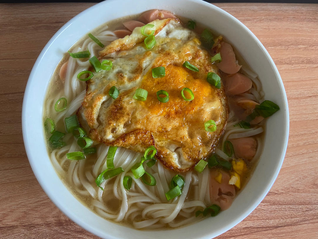 早餐🥣超快手清汤面｜简单又朴素～