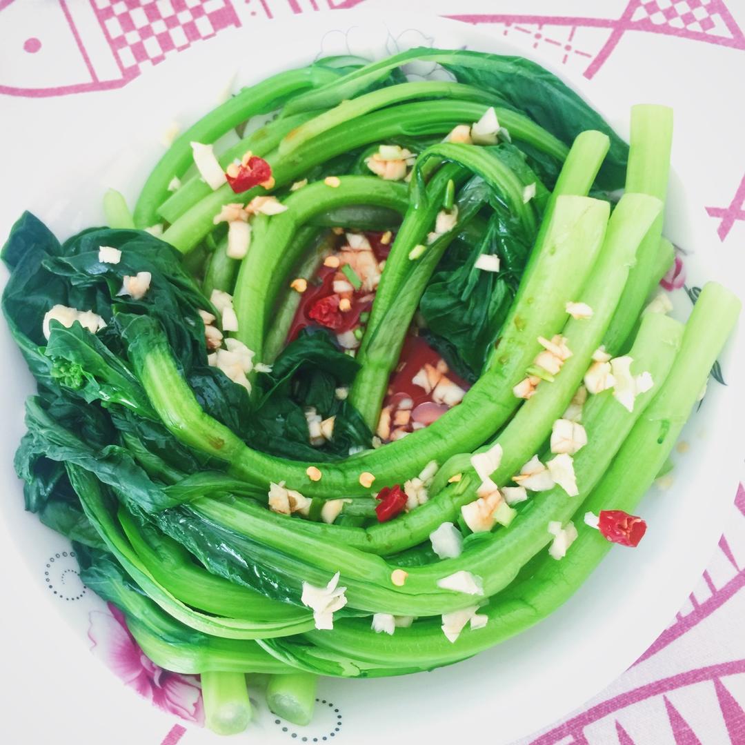 白灼菜心