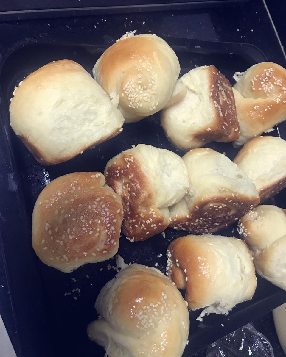 蜂蜜脆底小面包