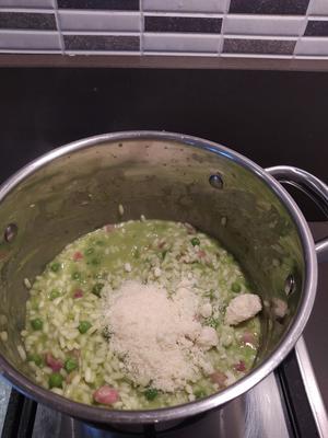 意式豌豆三层肉焗饭的做法 步骤14
