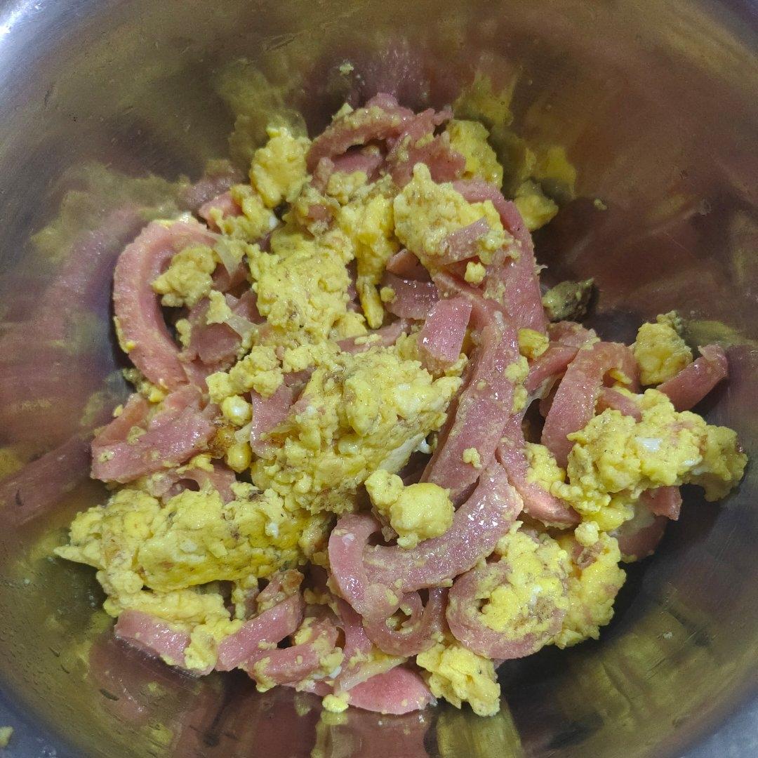 香嫩可口的蟹柳鸡蛋，太好吃了～