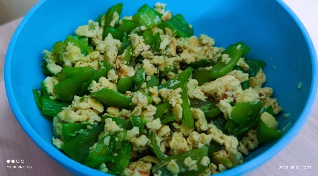 尖椒炒鸡蛋