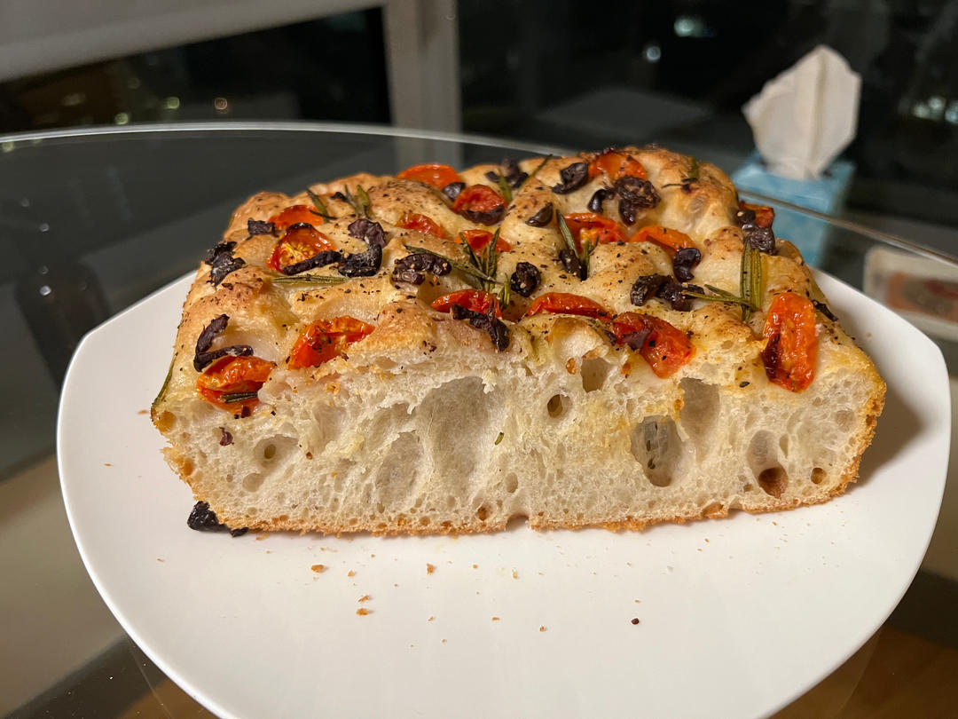 天然酵种佛卡夏Focaccia