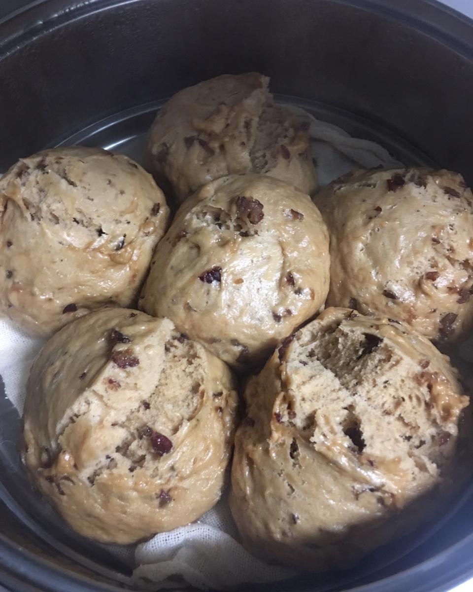 红糖红枣开花馒头（一次性发酵）