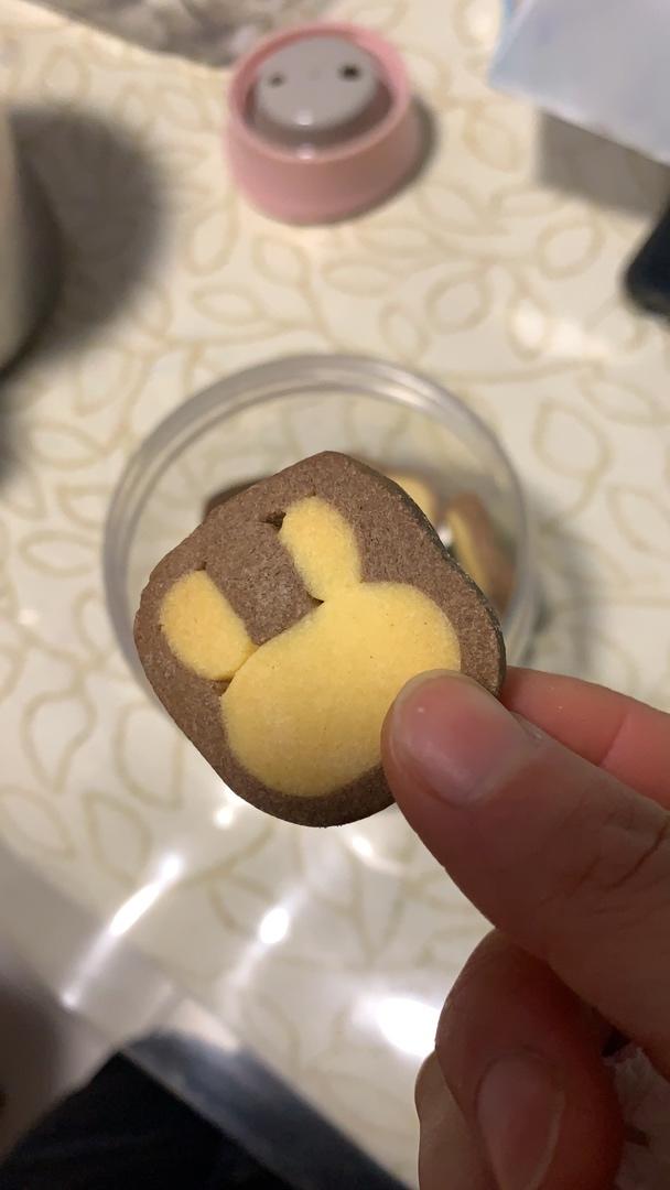 抹茶小兔子饼干