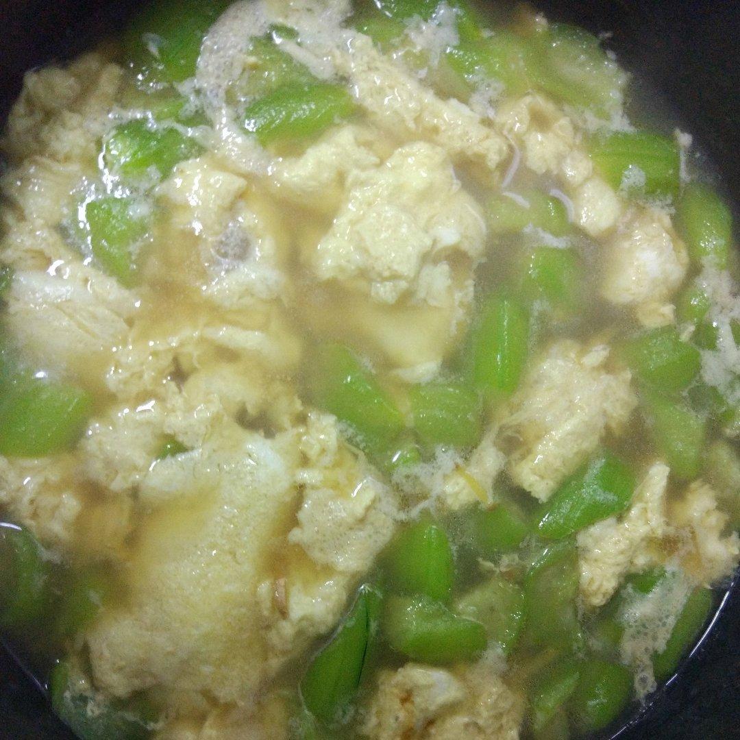 丝瓜蛋汤