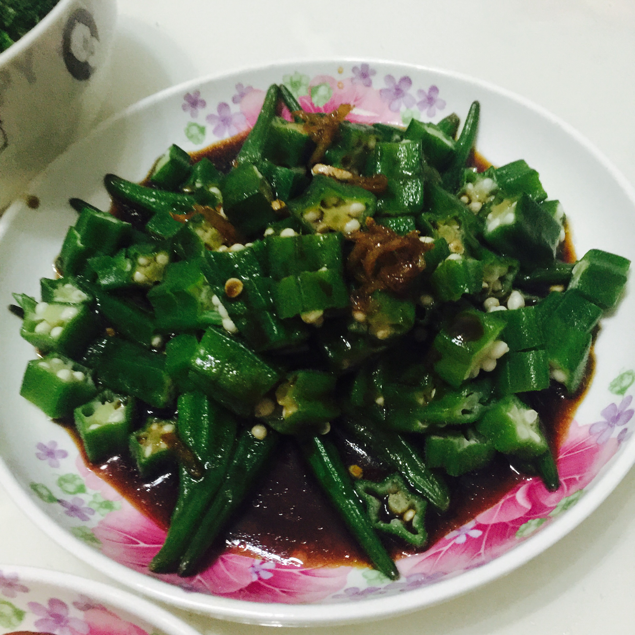 【白灼秋葵】清爽简单