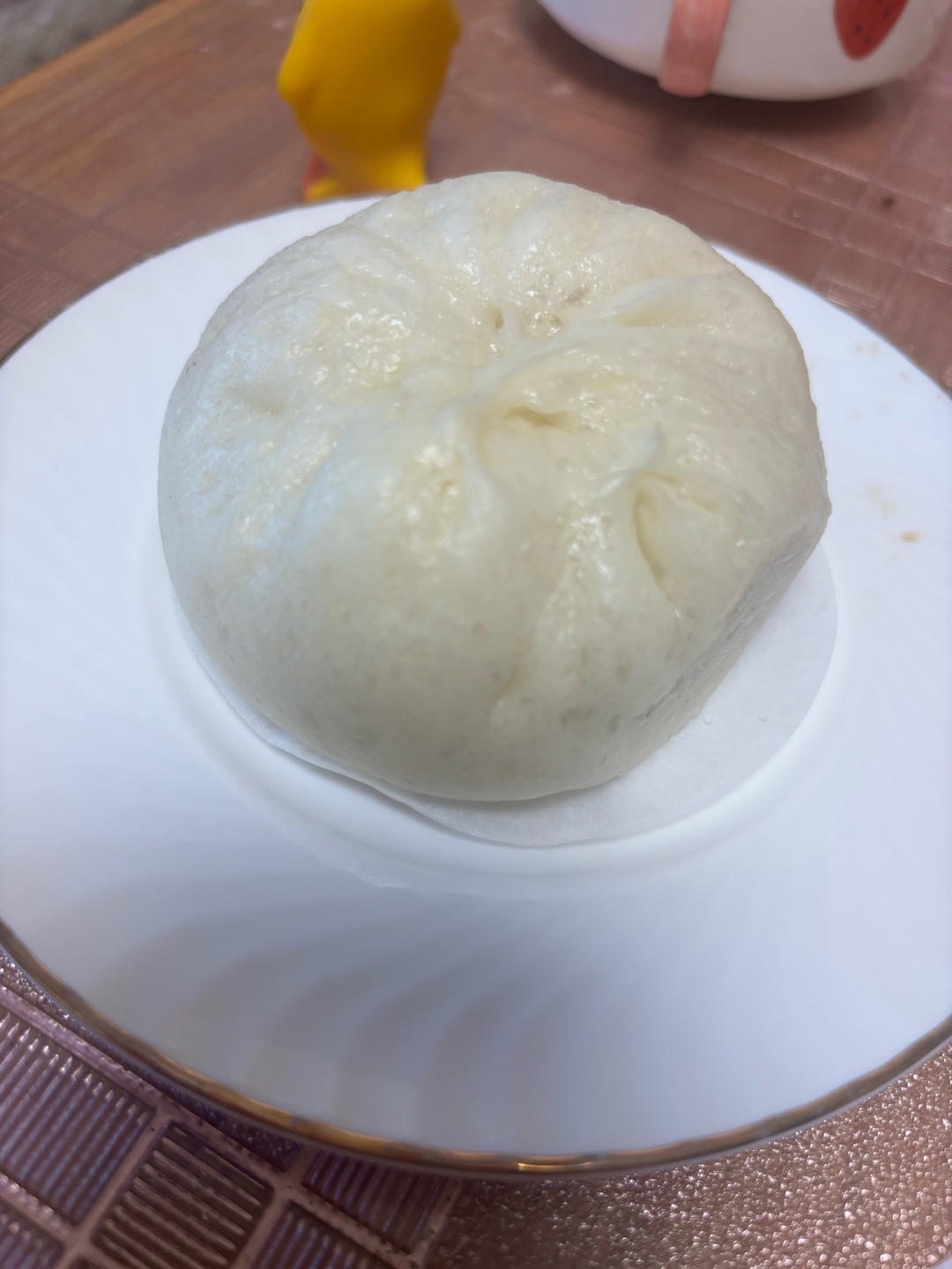 酱香味浓郁，蓬松暄软的「芸豆酱肉包」