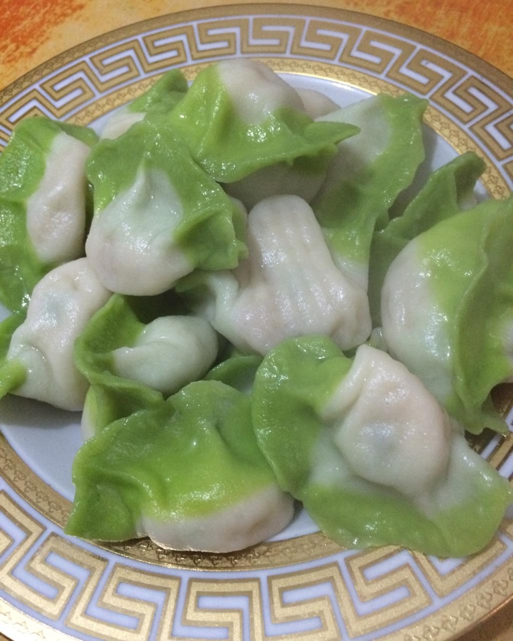 翡翠白玉饺子