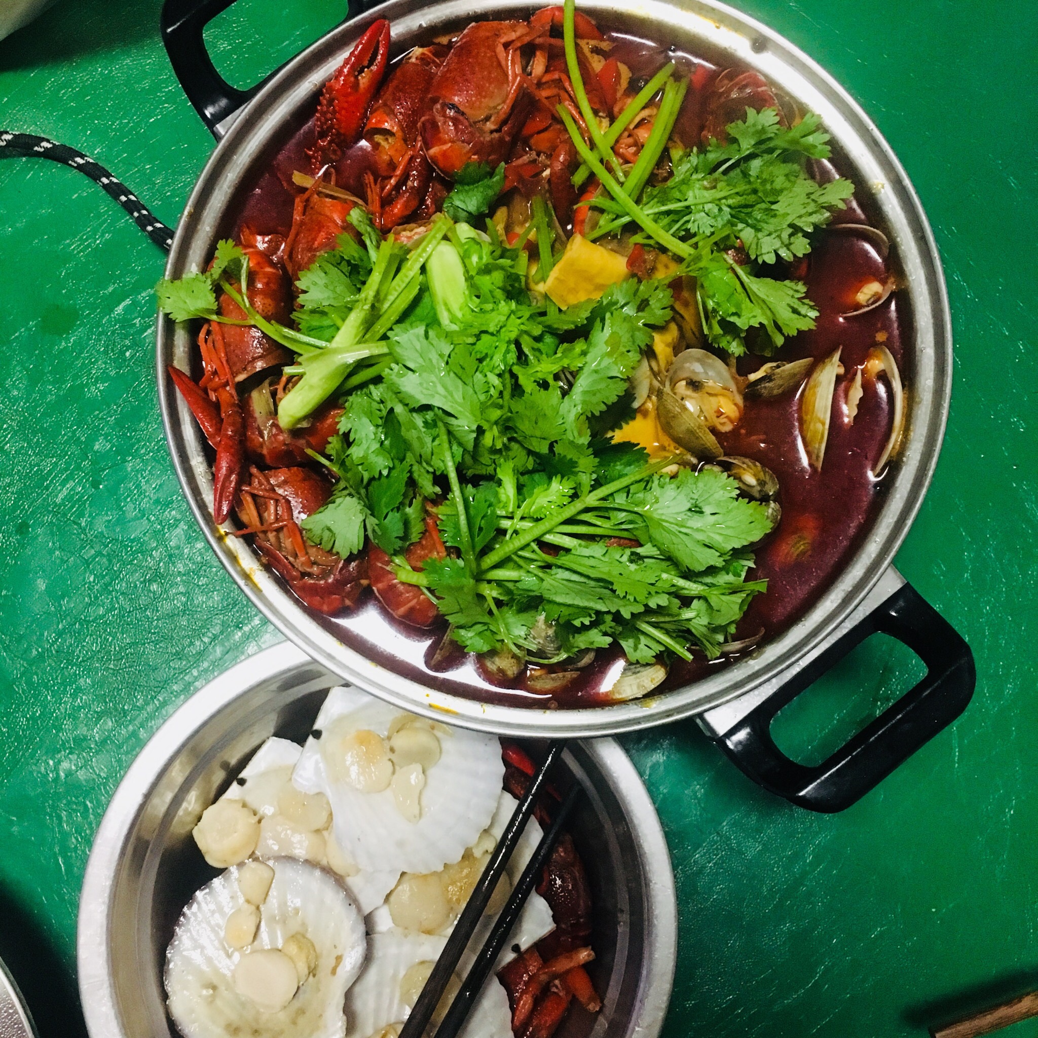 海鲜小锅的做法