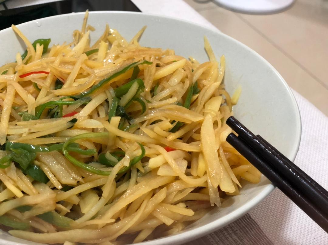 在家也能做出馆子味儿的醋溜/炝炒/酸辣土豆丝（就是那道看似简单，实则步步玄机的土豆丝）