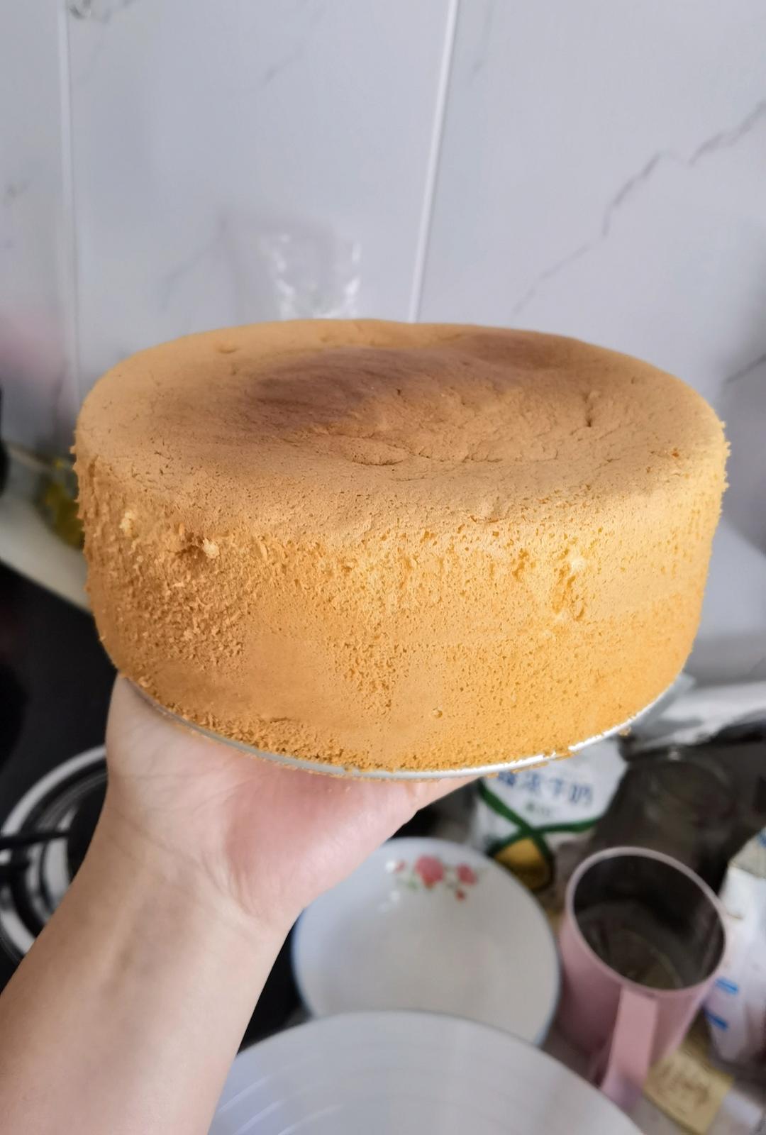 视频菜谱:原味戚风蛋糕8寸戚风蛋糕不裂