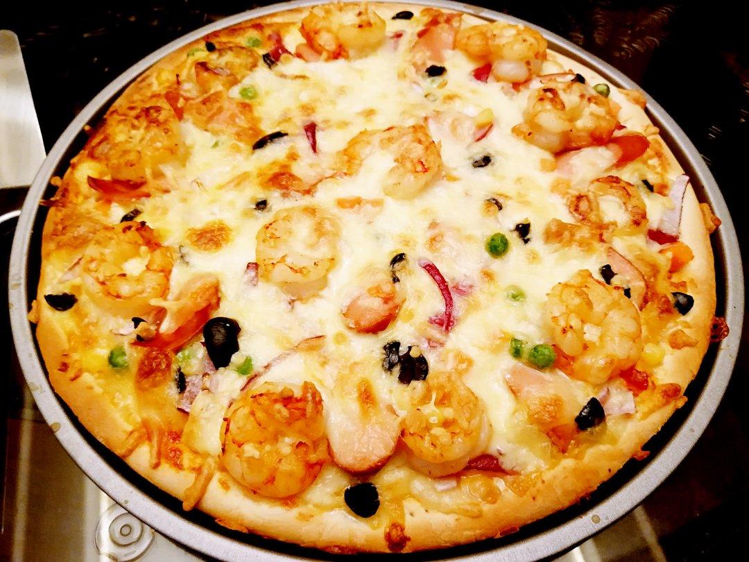 八寸披萨饼皮（四个）制作