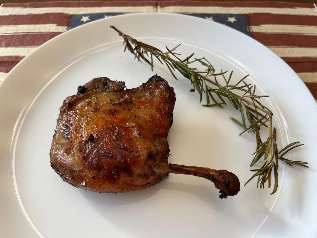 sous vide duck leg confit低温水浴油封鸭腿