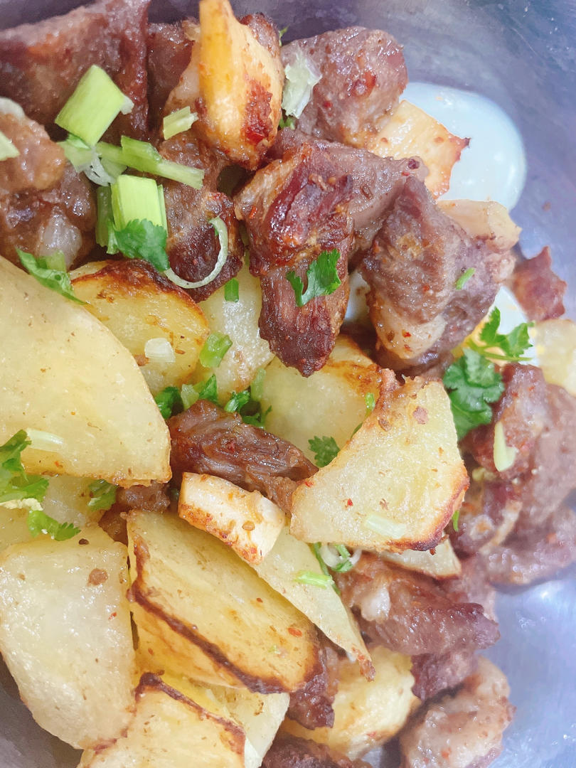 无签羊肉串（空气炸锅版接近炭烤口感）