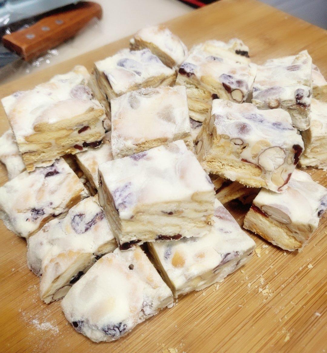 雪花酥  不甜版