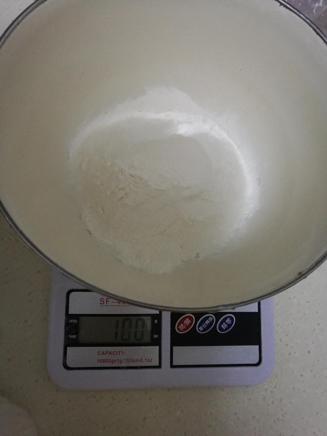 纯奶手撕吐司的做法 步骤1